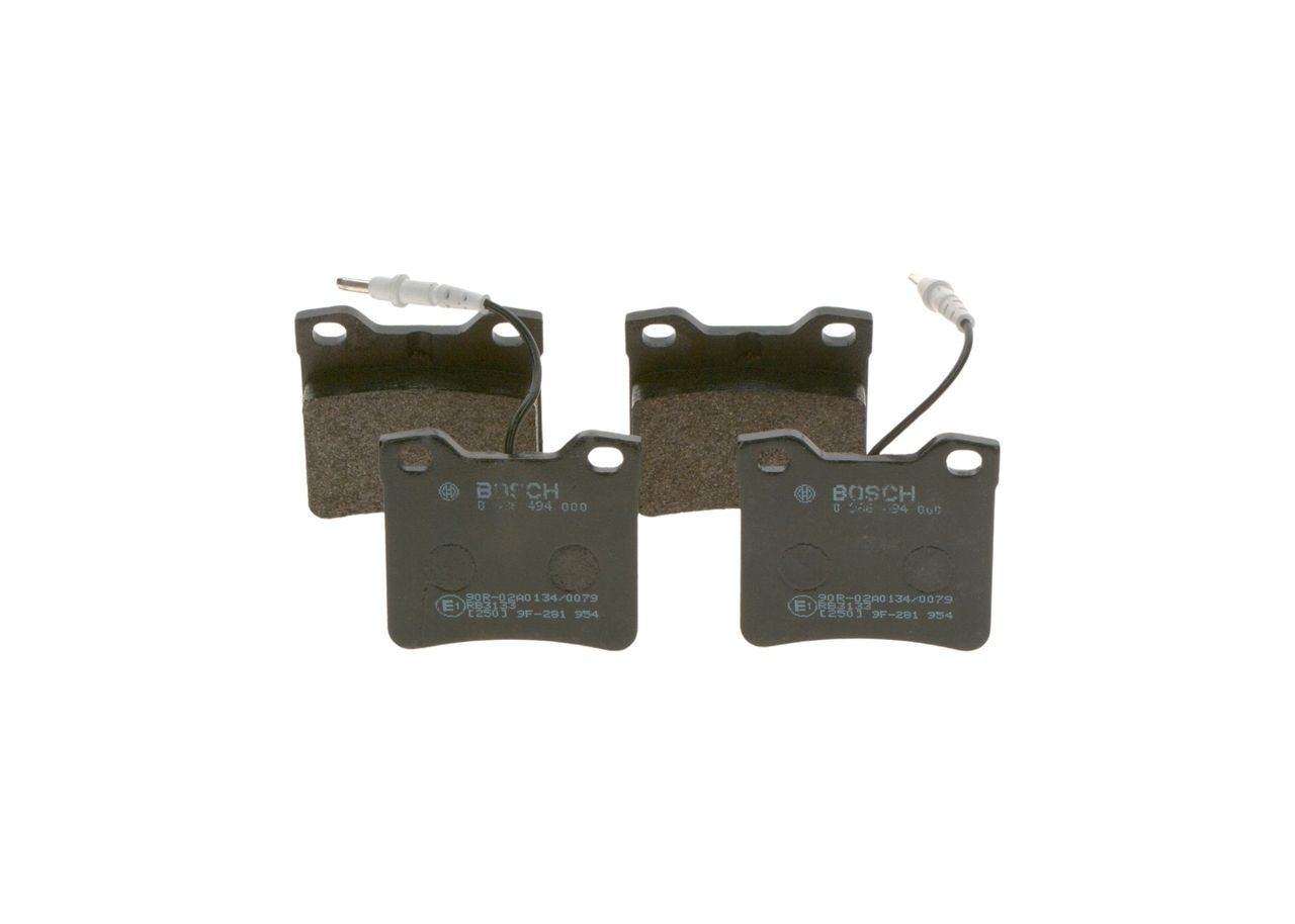Задні гальмівні колодки Bosch 0986494000 ціна, від 18.61 USD