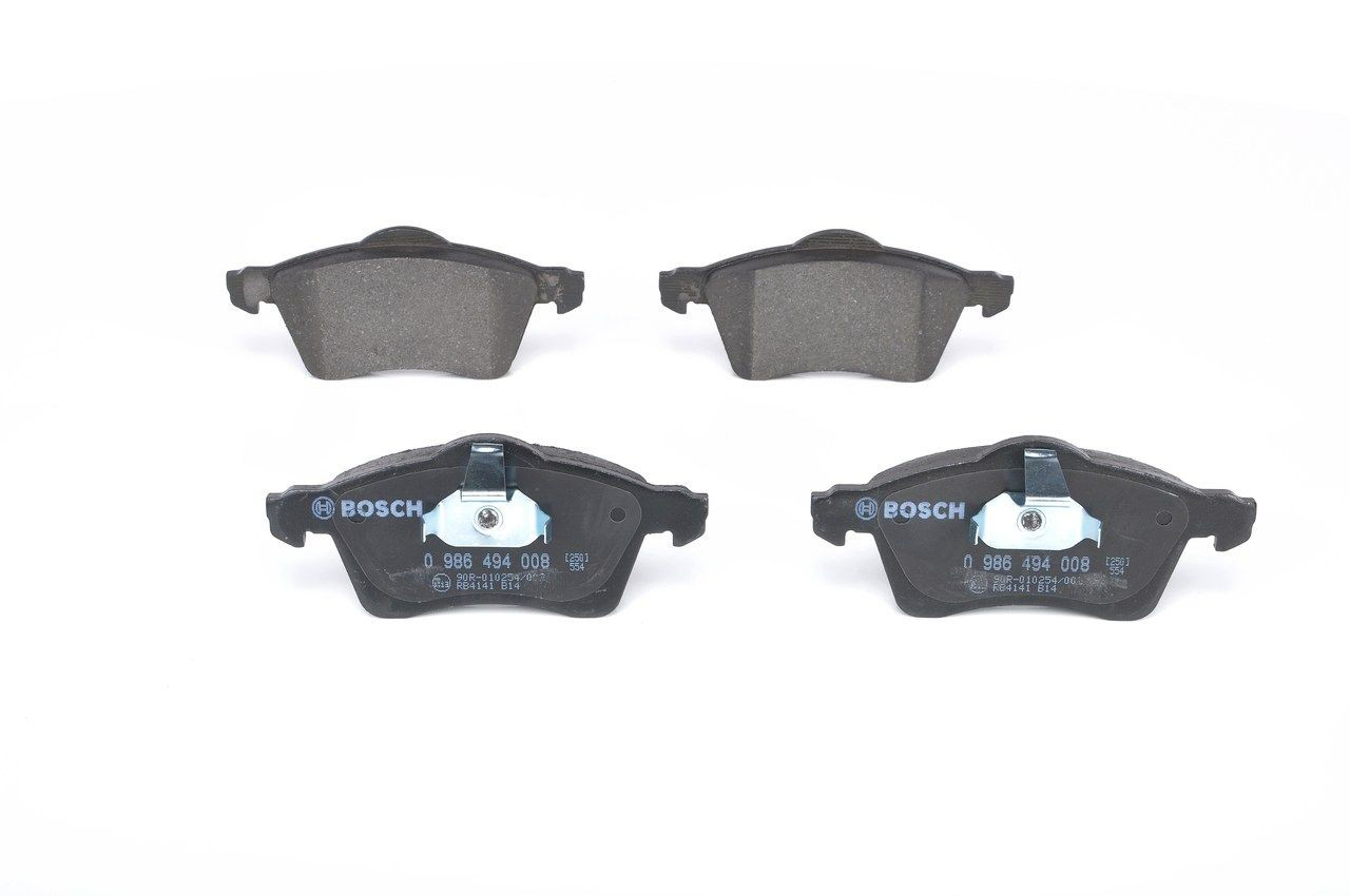 Купити 0986494008 Bosch Колодки гальмівні передні, дискові