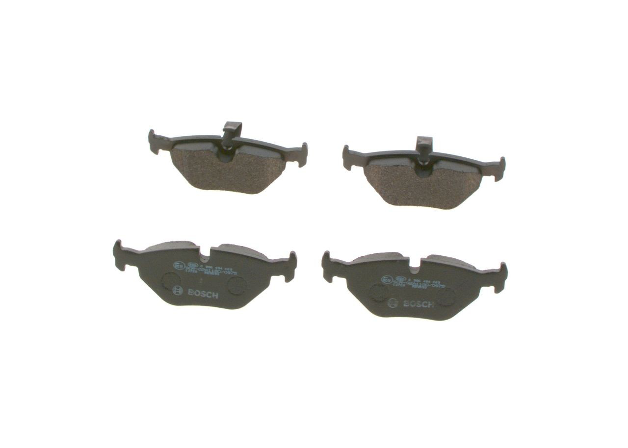 0986494009 Bosch Колодки гальмівні задні, дискові
