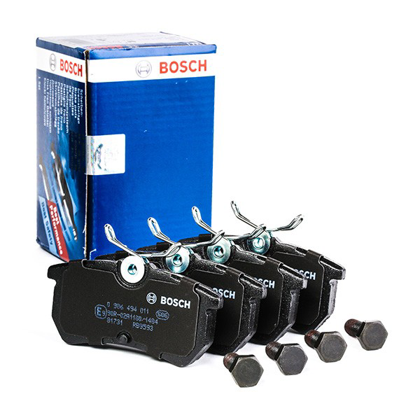 Задні гальмівні колодки 0986494011 Bosch