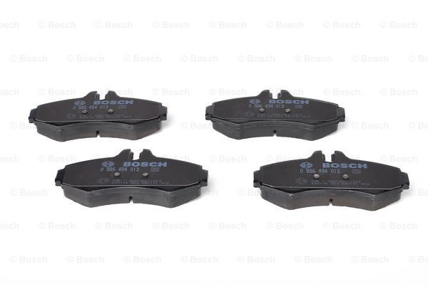 Передні тормозні колодки 0986494013 Bosch