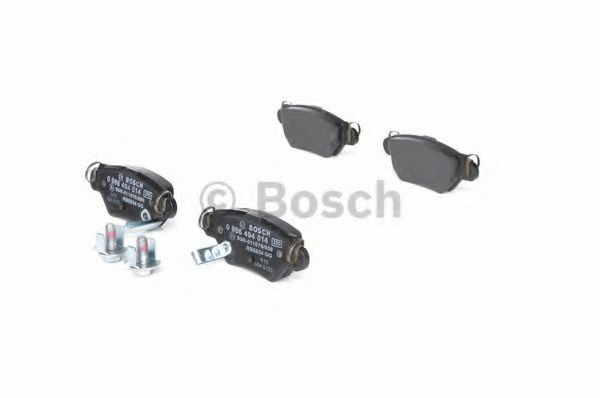 Задні гальмівні колодки 0986494014 Bosch