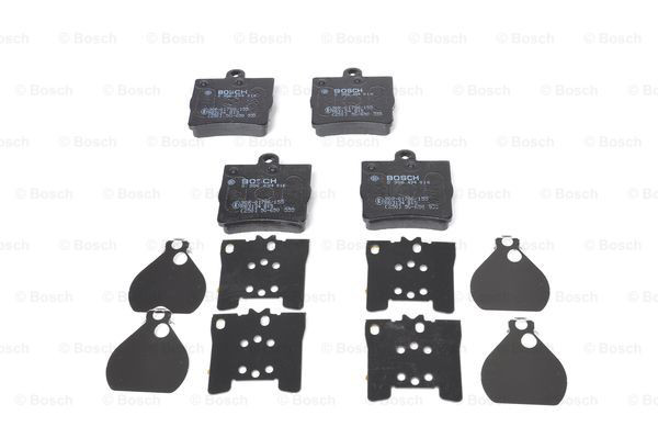 Задні гальмівні колодки Bosch 0986494016 ціна, від 21.04 USD