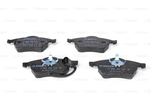 Купити 0986494018 Bosch Колодки гальмівні передні, дискові