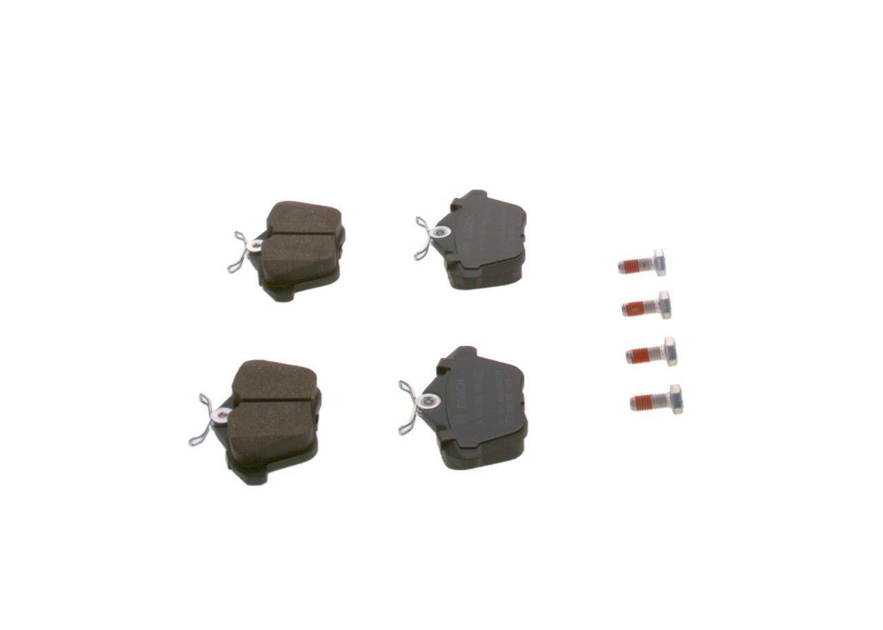 0986494020 Bosch Колодки гальмівні задні, дискові