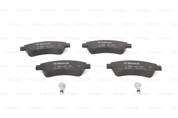 Передні тормозні колодки 0986494027 Bosch