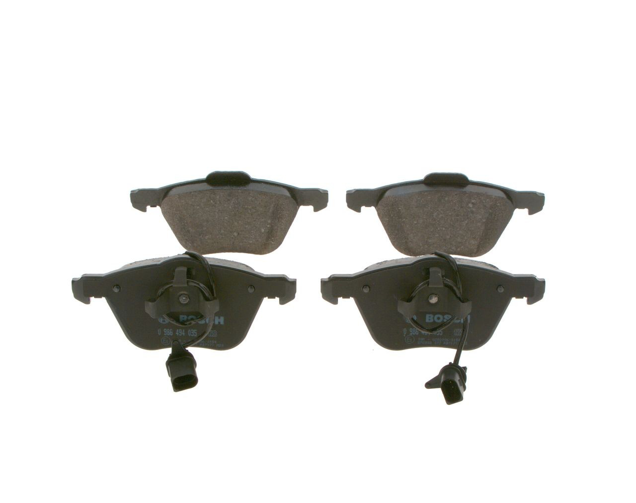 0986494035 Bosch Передні гальмівні колодки