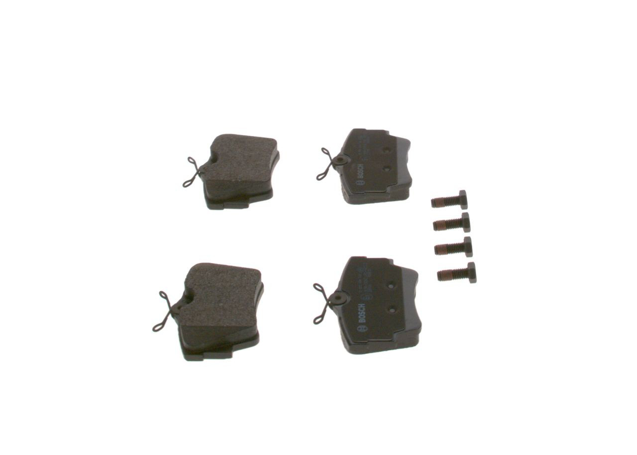 0986494040 Bosch Колодки гальмівні задні, дискові