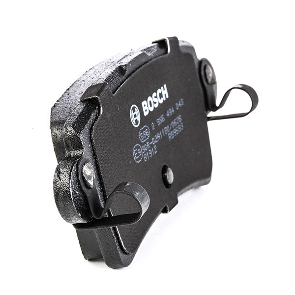 Задні гальмівні колодки 0986494043 Bosch
