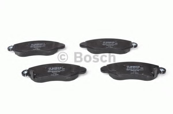 Передні тормозні колодки 0986494047 Bosch
