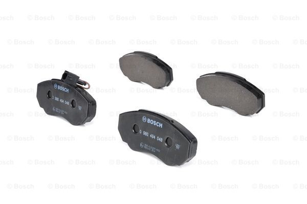 Передні тормозні колодки 0986494048 Bosch