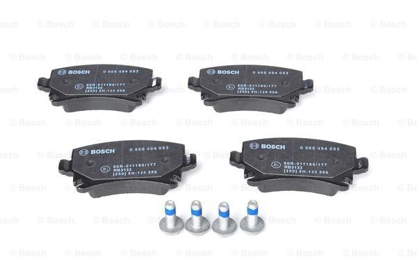 Купити 0986494053 Bosch Задні колодки