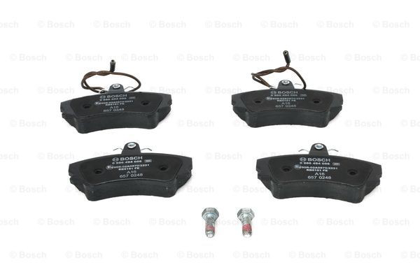 Купити 0986494056 Bosch Колодки гальмівні передні, дискові
