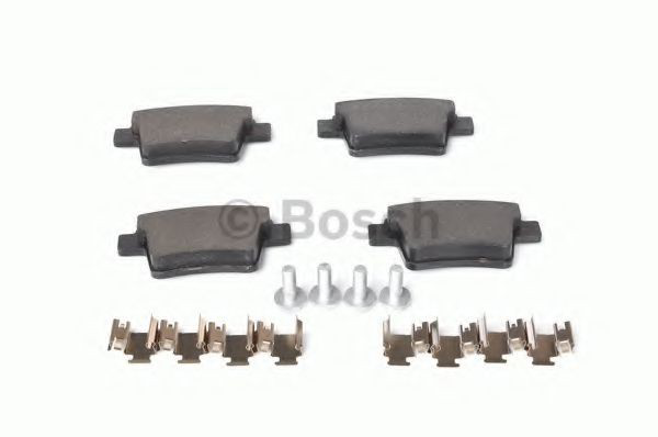Задні гальмівні колодки 0986494076 Bosch
