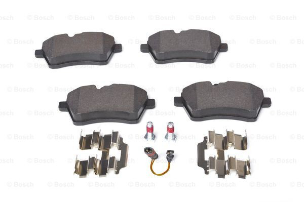 Передні тормозні колодки 0986494087 Bosch