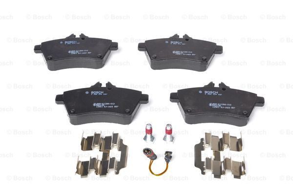0986494087 Bosch Передні гальмівні колодки