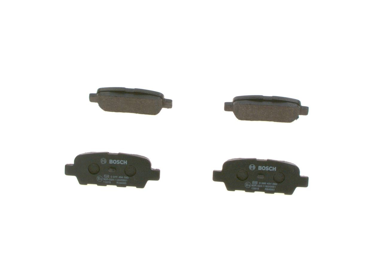 Задні дискові колодки Bosch 0986494090