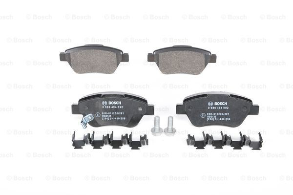0986494092 Bosch Передні гальмівні колодки