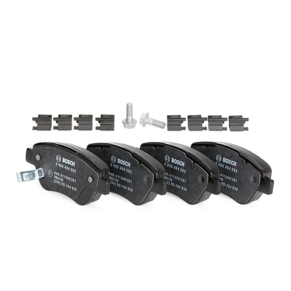 Передні тормозні колодки 0986494092 Bosch