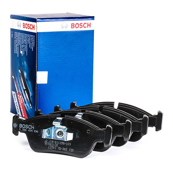 Купити 0986494096 Bosch Колодки гальмівні передні, дискові