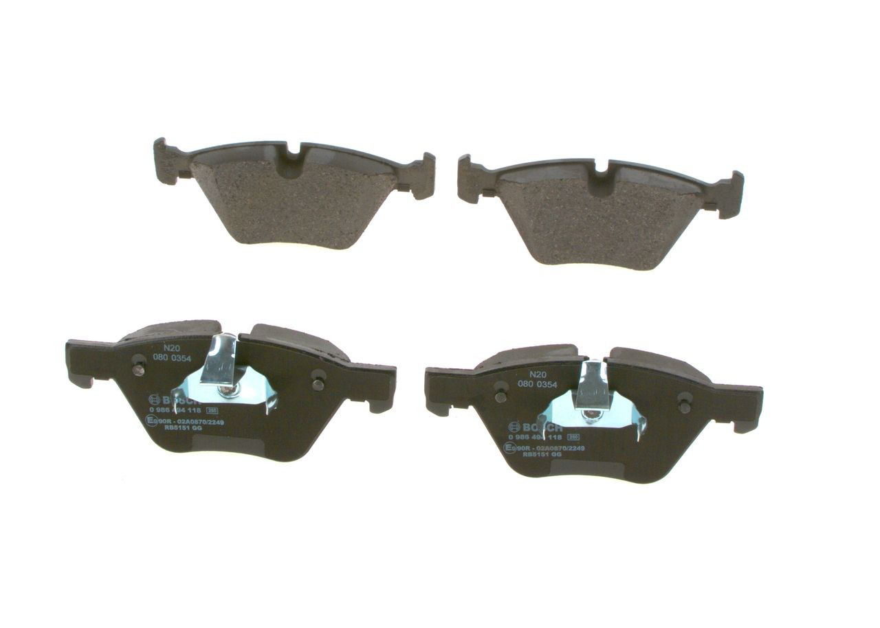 Тормозні колодки Bosch 0986494118