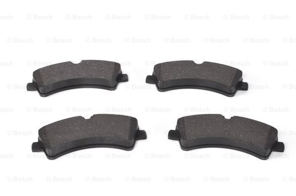 0986494122 Bosch Колодки гальмівні задні, дискові