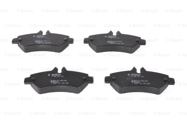 Задні гальмівні колодки Bosch 0986494123 ціна, від 40.99 USD