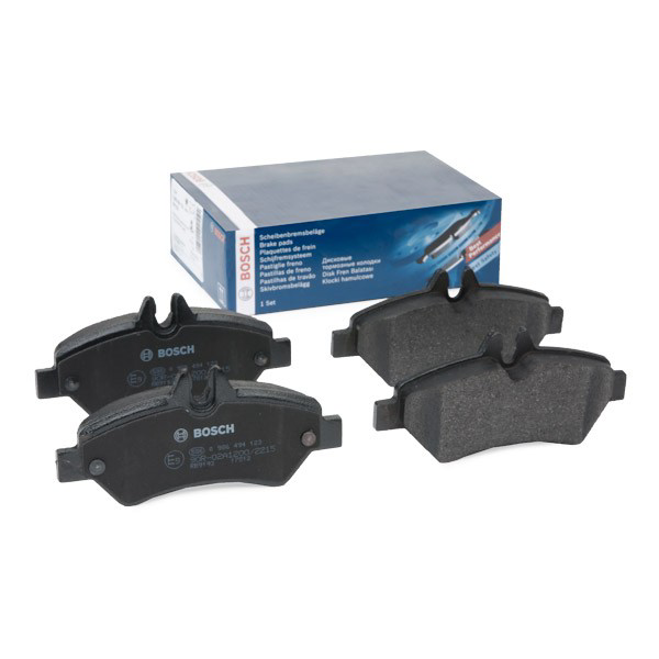 0986494123 Bosch Колодки гальмівні задні, дискові