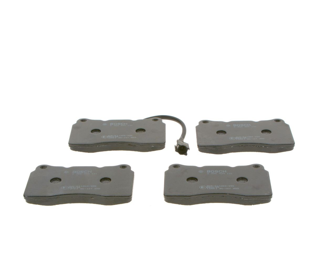 Купити 0986494131 Bosch Колодки гальмівні передні, дискові