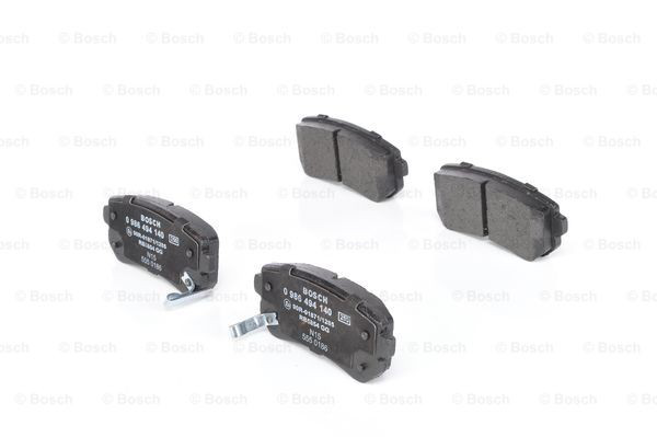Купити 0986494140 Bosch Задні колодки