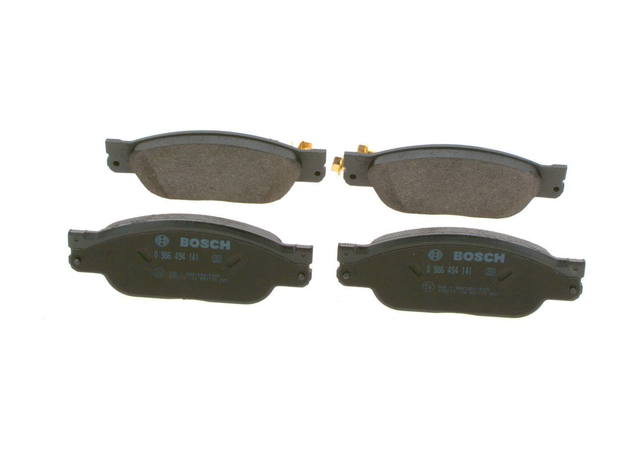 Передні тормозні колодки 0986494141 Bosch