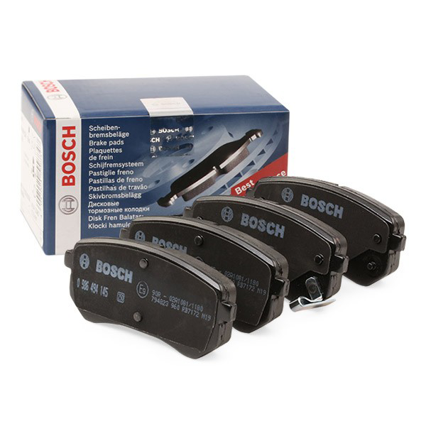 0986494145 Bosch Колодки гальмівні задні, дискові