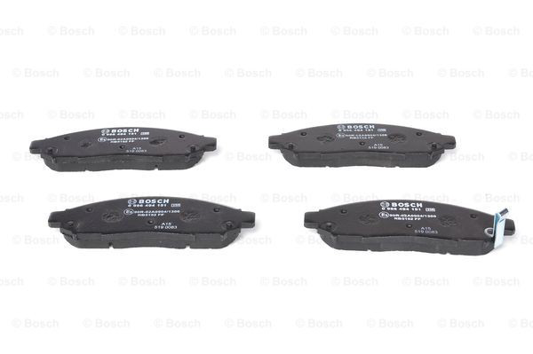 0986494151 Bosch Передні гальмівні колодки