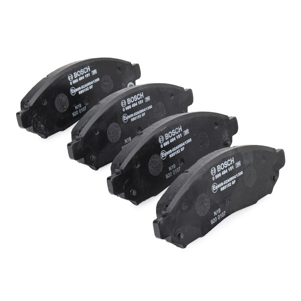 Купити 0986494151 Bosch Колодки гальмівні передні, дискові