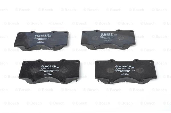 Гальмівні колодки Bosch 0986494153 ціна, від 36.23 USD
