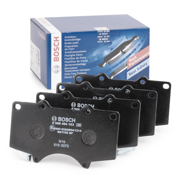 Передні тормозні колодки 0986494153 Bosch