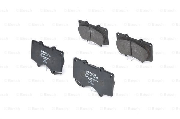 Купити 0986494153 Bosch Колодки гальмівні передні, дискові