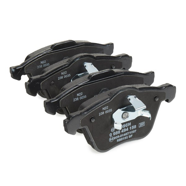 0986494158 Bosch Передні гальмівні колодки