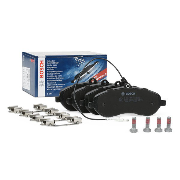 Передні тормозні колодки 0986494163 Bosch