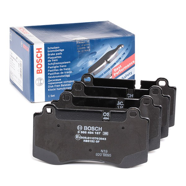 Передні тормозні колодки 0986494167 Bosch