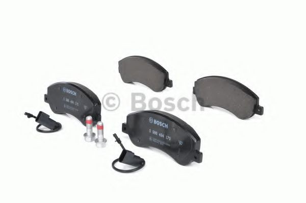 Передні тормозні колодки 0986494170 Bosch