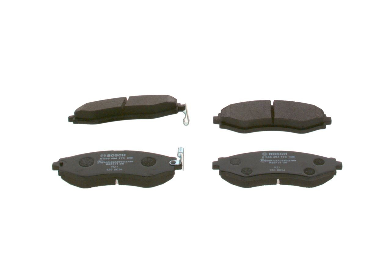 Тормозні колодки Bosch 0986494173