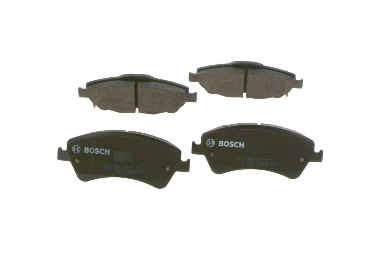0986494187 Bosch Передні гальмівні колодки