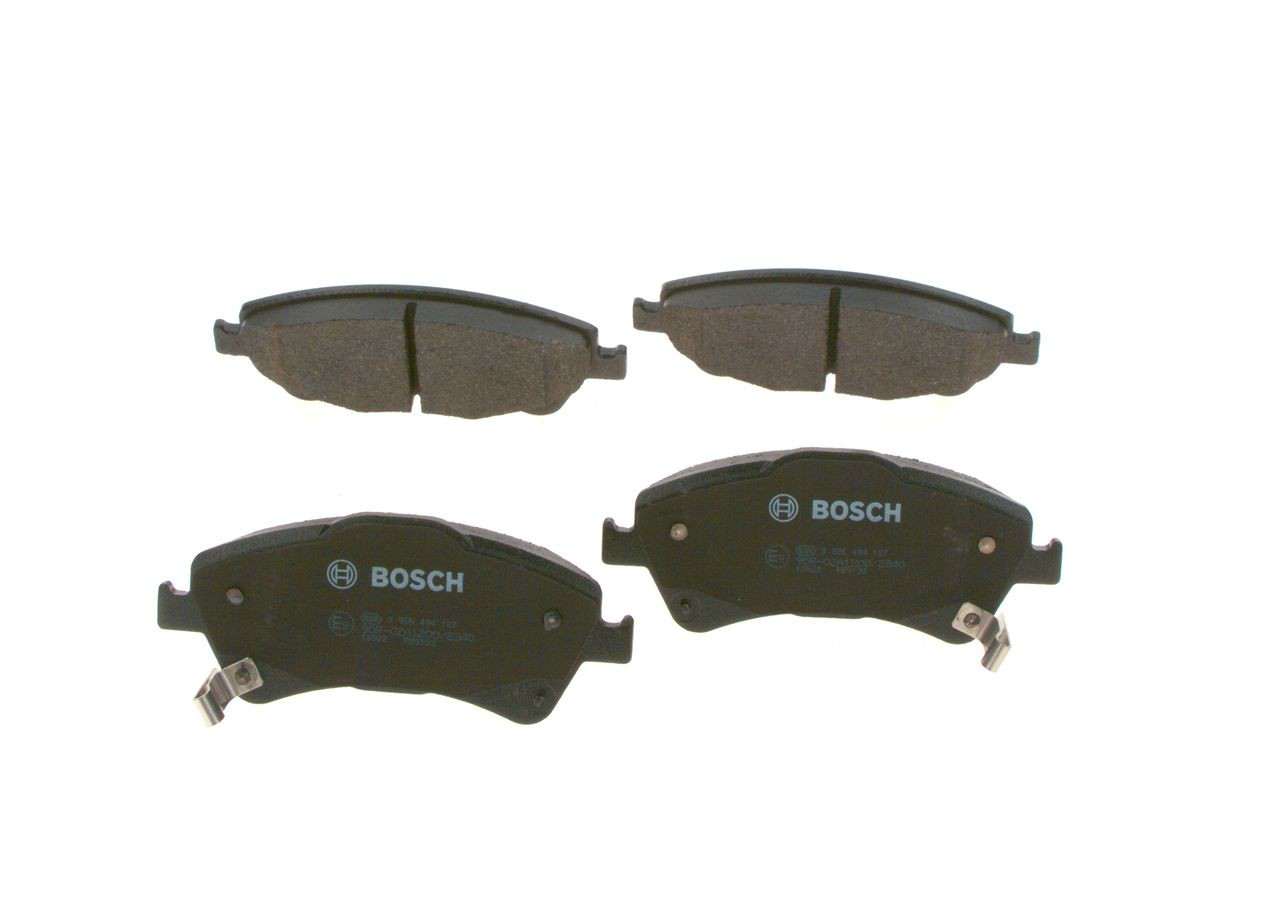 Тормозні колодки Bosch 0986494187