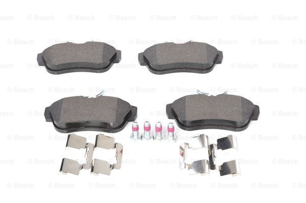 Задні гальмівні колодки 0986494192 Bosch