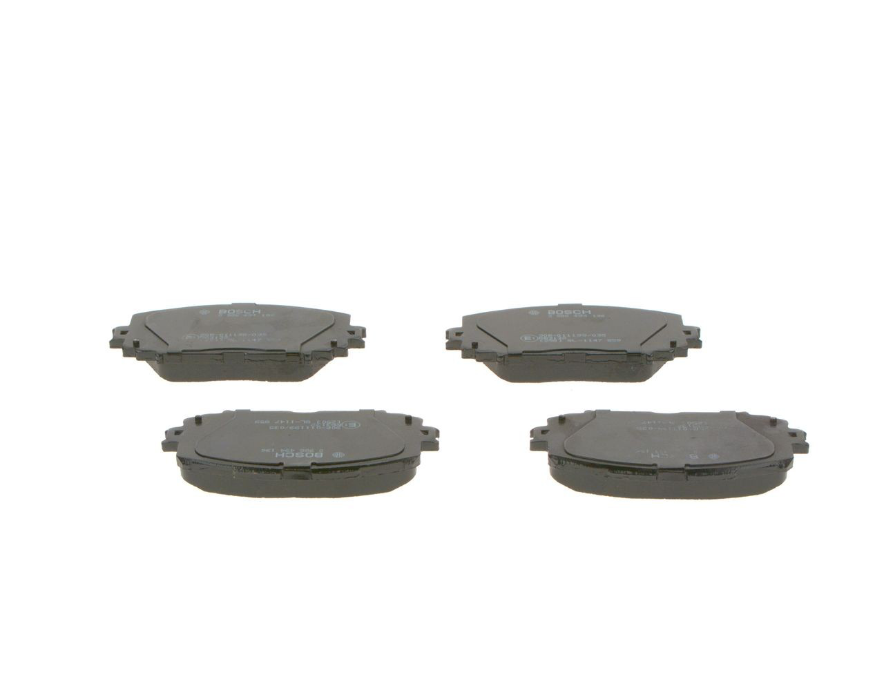 0986494196 Bosch Передні гальмівні колодки