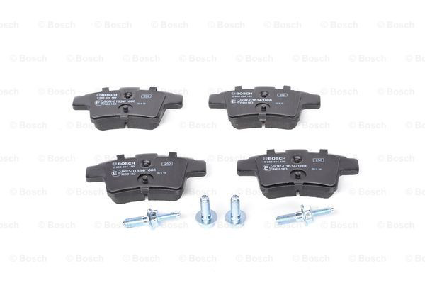 0986494199 Bosch Колодки гальмівні задні, дискові