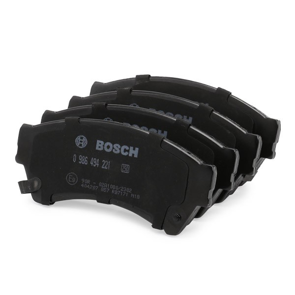 Купити 0986494221 Bosch Колодки гальмівні передні, дискові
