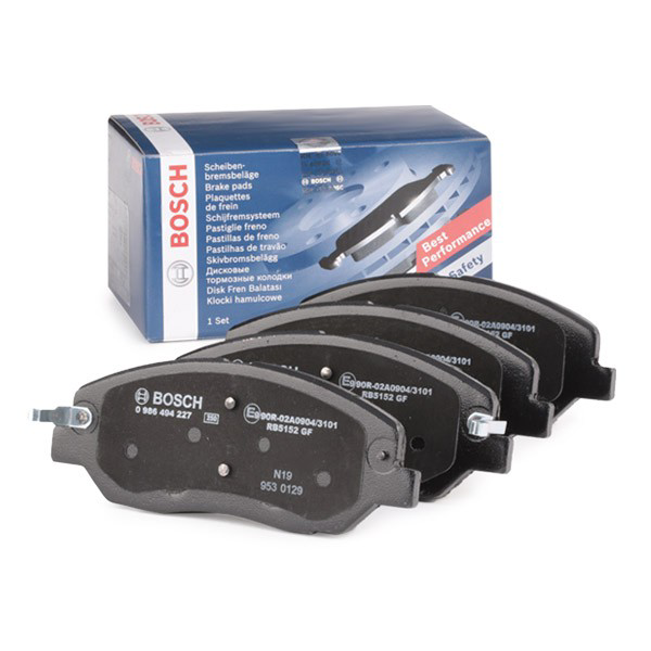 Передні тормозні колодки 0986494227 Bosch