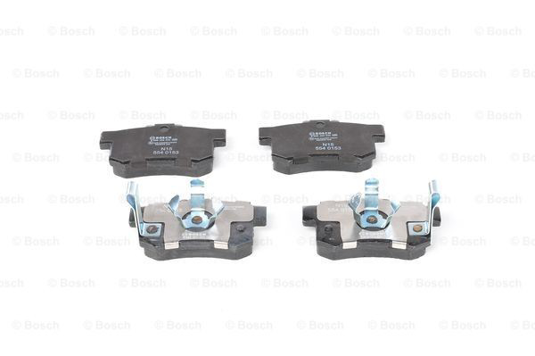 0986494233 Bosch Колодки гальмівні задні, дискові